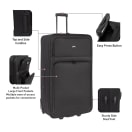 Slazenger Fabric Trolley Case 96L, product, thumbnail for image variation 3