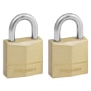 Masterlock Brass 20mm 2XKA, product, thumbnail for image variation 1