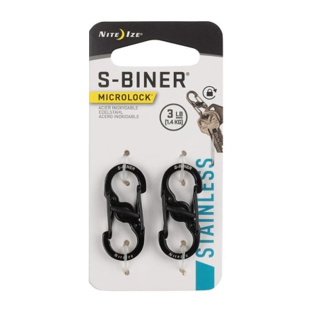 Nite Ize S-Biner Microlock 2 Pack - default