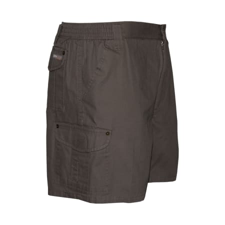 Sterling Men&#039;s Cargo Canvas 14cm Side Elasticated Short - default