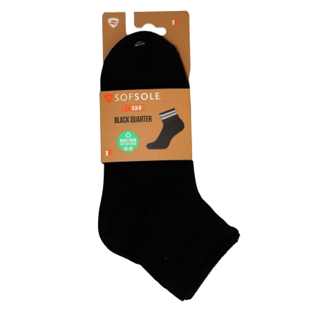 R Sof Sole Quarter Sock 3 pack (5.5-8) - default