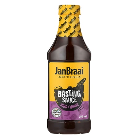 Jan Braai Ribs and Wings Basting Sauce 750ml - default