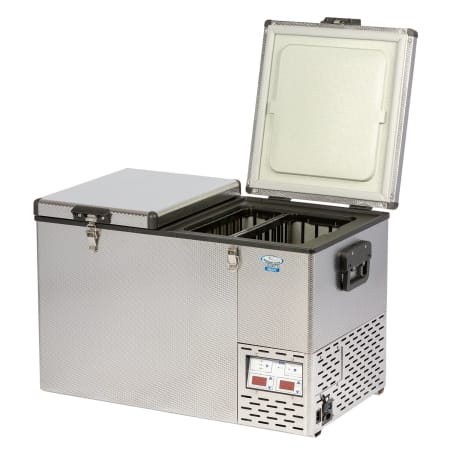 National Luna Legacy Smart QC 72 Stainless Steel Fridge/Freezer Double Door Bluetooth - default