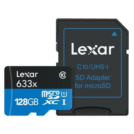 Lexar MicoSD 128GB - default
