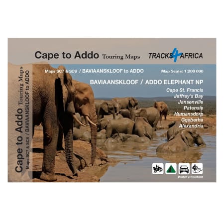 Tracks4Africa Cape to Addo Touring Maps - Baviaanskloof to Addo - default