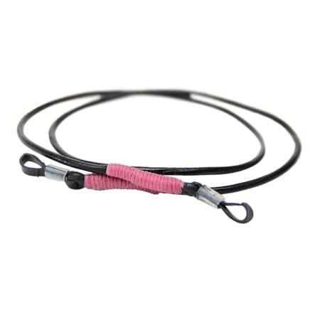 Tjoobies Black Thinnies Sunglasses Leather Strap - default