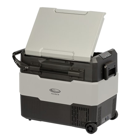 National Luna Travel Box 60 Fridge/Freezer with Handle and Wheels - default