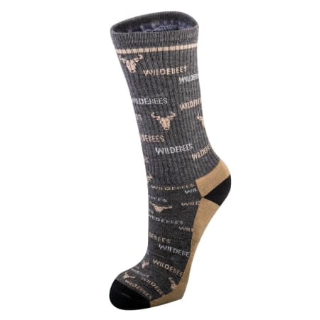 Wildebees Men&#039;s Repeat Word Bush Sock - default