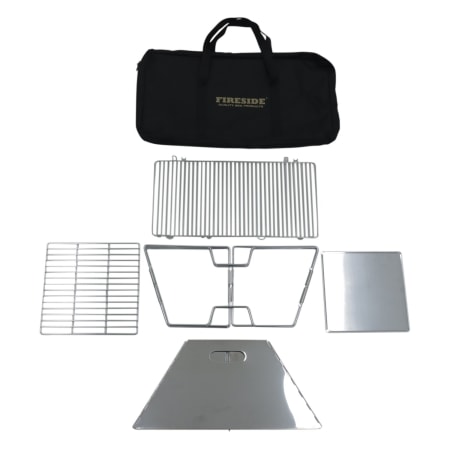 Fireside Stainless Steel Big Folding Braai - default
