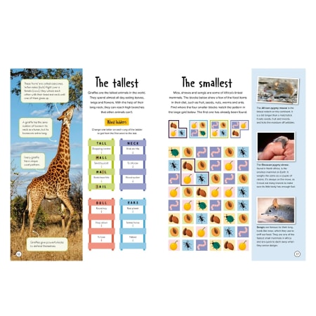 Mammal Safari Activity Book - default