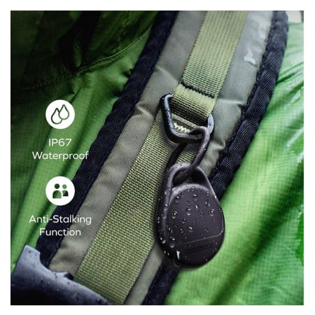 Momax Pinpop Duo Find My Locator Tracker Black - default