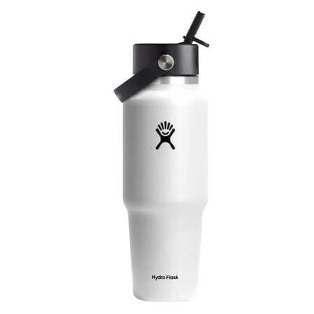 Hydro Flask 946 ml Travel Bottle Flex Straw Cap White - default