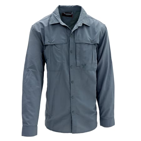 WB Mns Quick Dry long sleeve fish shirt - default