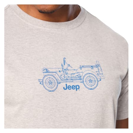 Jeep Men&#039;s Core Logo Car Tee - default