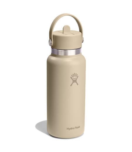 HYDRO FLASK 946 ml WIDE MOUTH FLEX STRAW CAP(32oz) Oat - default