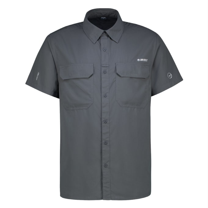 Hi-Tec Men's Bush Short sleeve shirt | 1016183 | Outdoor Warehouse