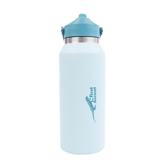 First Ascent Velour Flask 1L - Brittany Blue | 1018927 | Outdoor