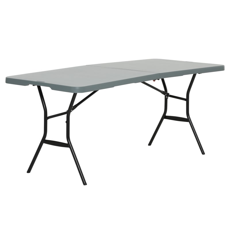 Lifetime Fold-In-Half Table 1008902 Outdoor Warehouse
