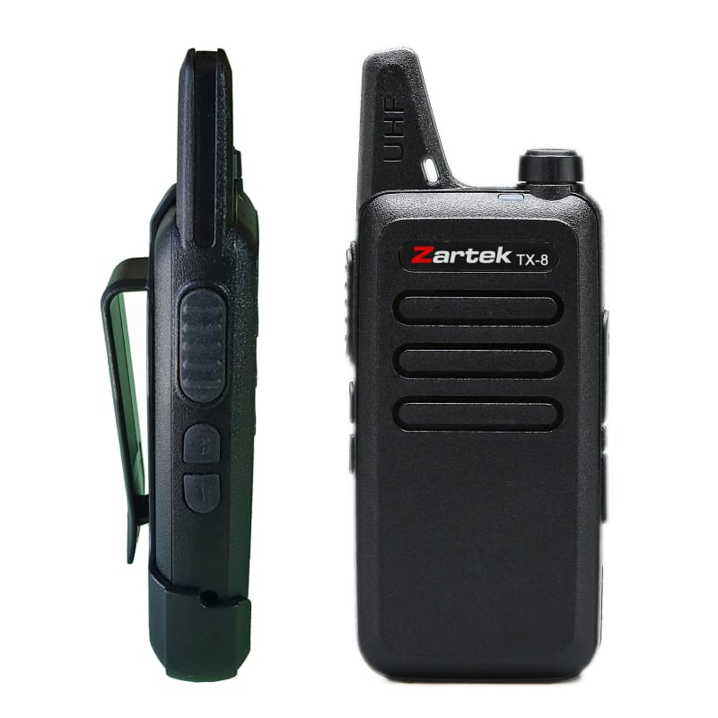 Zartek TX-8 Two-Way Radio Twinpack | 1009504 | Outdoor Warehouse