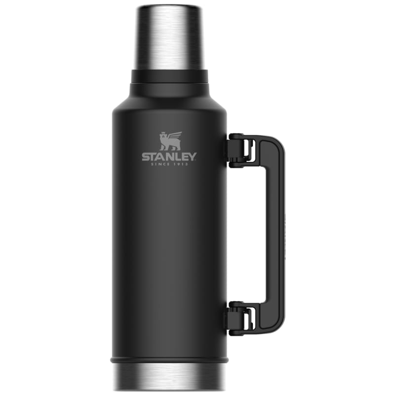 Stanley Classic Vacuum 1.9L Matte Black Flask | 1011345 | Outdoor