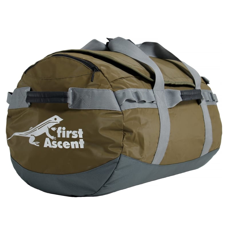 First Ascent Yak Sac Duffel 50L (Matte Olive) | 1014240 | Outdoor