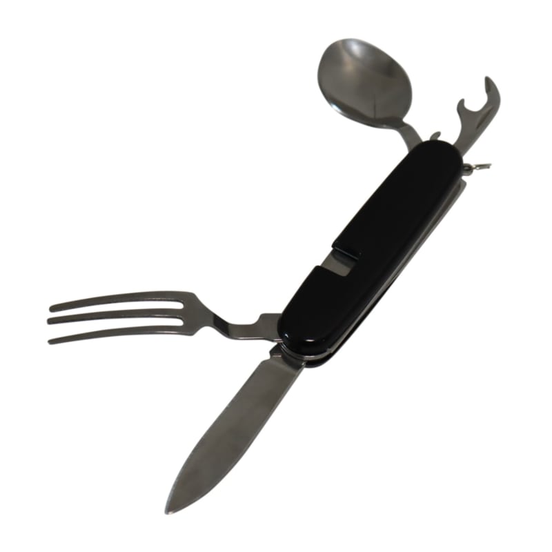 360 Degrees Foldaway Camping Cutlery Set | 1016156 | Outdoor Warehouse