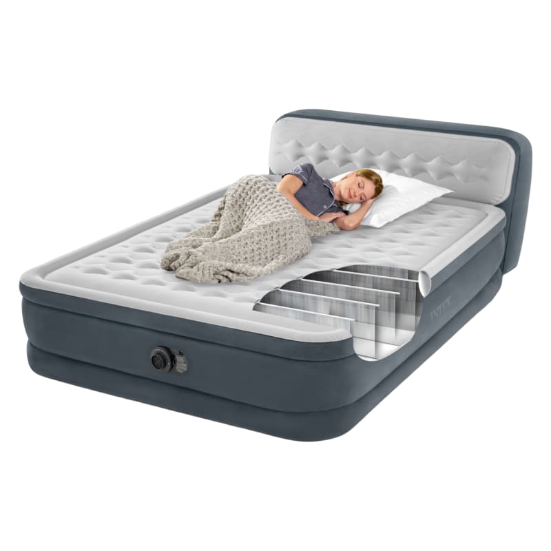 Intex Ultra Plush Headboard Air Mattress | 1016486 | Outdoor Warehouse