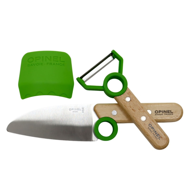 Opinel Le Petit Chef Set - Green kids chef set | 1018251 | Outdoor