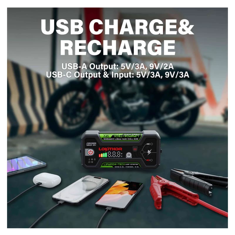 LokiThor J1350 Pro 12V Jumpstart | 1018548 | Outdoor Warehouse