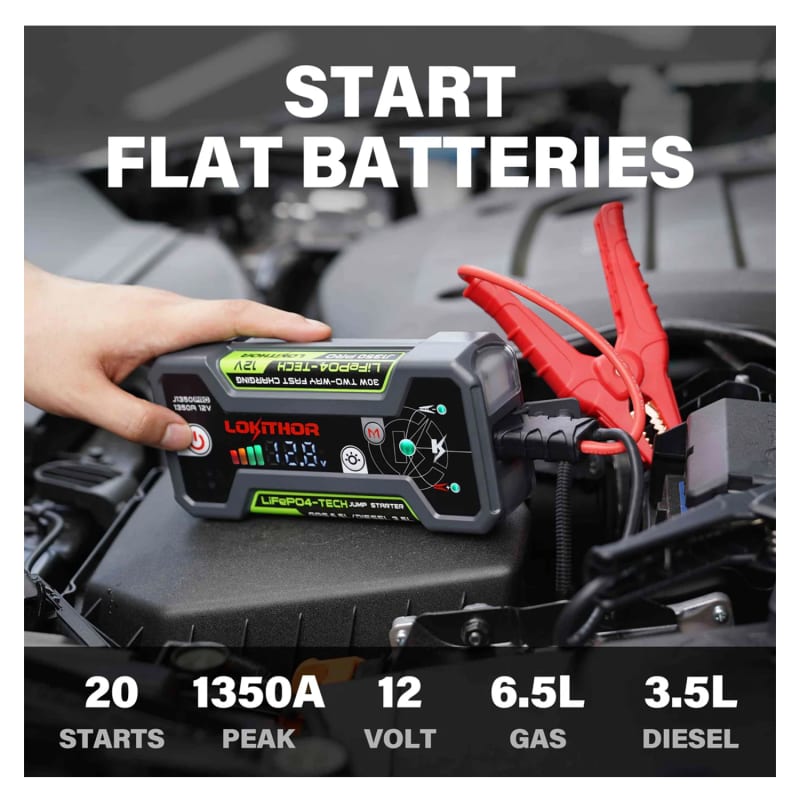 LokiThor J1350 Pro 12V Jumpstart | 1018548 | Outdoor Warehouse