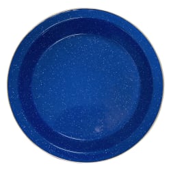 Natural Instincts Enamel Plate Large Blue
