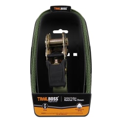 TraiBoss 4M Padded Ratchet Tie Down 1Pack