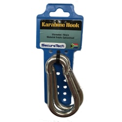 SecureTech Carabiner 2Pack 10mm