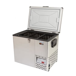 National Luna TrailBoss Series Stainless Steel 50  Fridge/Freezer
