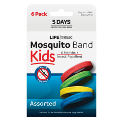 Lifetrek Mosquito Band Kids 6 Pk