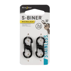 Nite Ize S-Biner Microlock 2 Pack