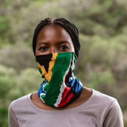 Buff South African Flag