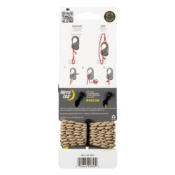 NITE IZE CAMJAM CORD TIGHTENER - 2 PACK WITH 8 FT.ROPE - PLASTIC