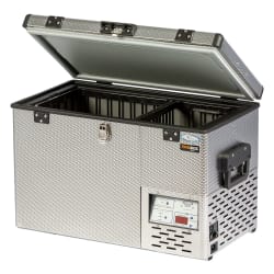 National Luna TrailBoss Series Stainless Steel 35  Fridge/Freezer
