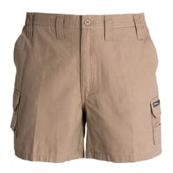 Sterling Men&#039;s Cargo Canvas 14cm Side Elasticated Short