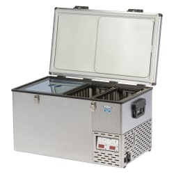 National Luna Legacy Smart QC 70 Low Profile Stainless Steel Fridge/Freezer Bluetooth
