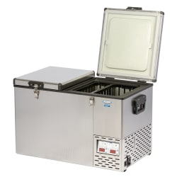 National Luna Legacy Smart QC 72 Stainless Steel Fridge/Freezer Double Door Bluetooth