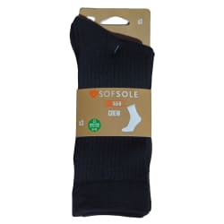 Sof Sole Crew Sock 3 Pack (5.5 -8)