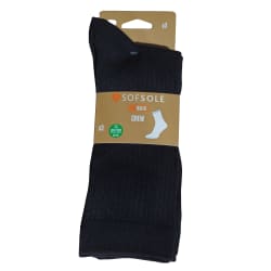 Sof Sole Crew Sock 3 Pack (8.5-11)
