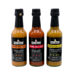 Black Mamba Africa&#039;s Chilli Venom Gift Pack 3 x 180ml - Hot