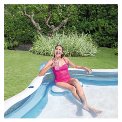 Intex Family Lounge Square Pool  (228 cm x 228 cm x 66 cm)