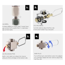 Outdoor Elements Gas Refill Adapter