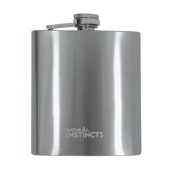 Natural Instincts Hipflask 7oz Stainless Steel