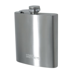 Natural Instincts Hipflask 7oz Stainless Steel