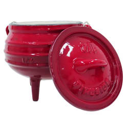 Fireside 3 Leg 1/4 Enamel Cast Iron Potjie